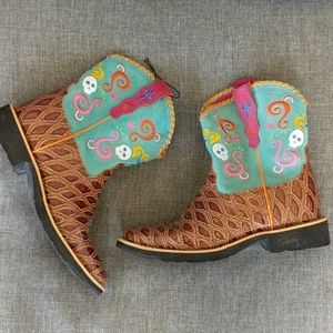 Ariat  sugar skull boot